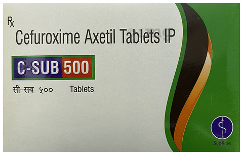 C-Sub 500 Tablet image C-Sub 500 Tablet image