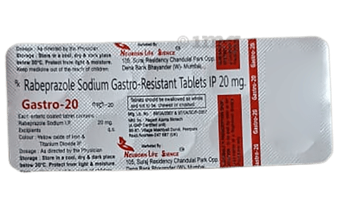 Gastro 20 Tablet image