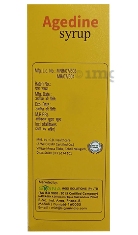 Agedine Syrup image