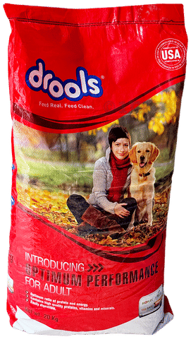 Drools Optimum Performance Adult Dog Dry Food: Buy packet of