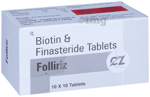 Folliriz 10mg/1mg Tablet