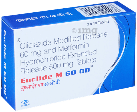 Euclide M 60 OD Tablet ER image Euclide M 60 OD Tablet ER image