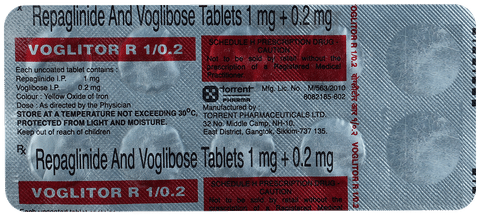 Voglitor R 1/0.2 Tablet