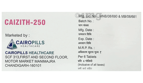 Caizith Tablet 250mg image