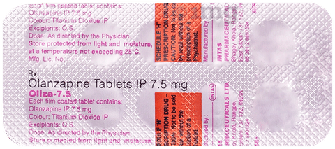 Oliza 7.5mg Tablet image