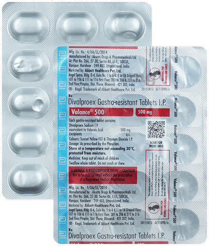 Valance 500 Tablet 1