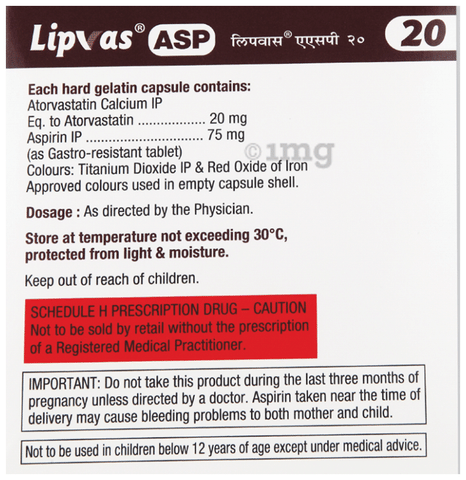 Lipvas ASP 20 Capsule image
