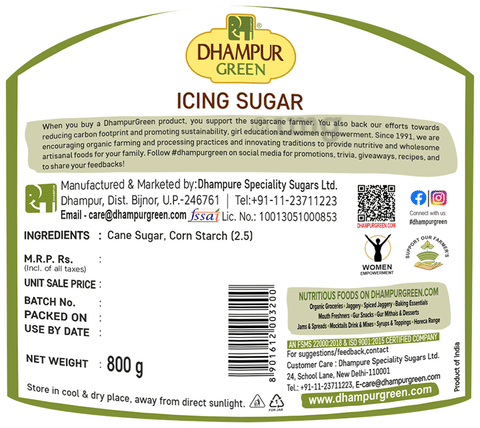 Dhampur Green Icing Sugar 3
