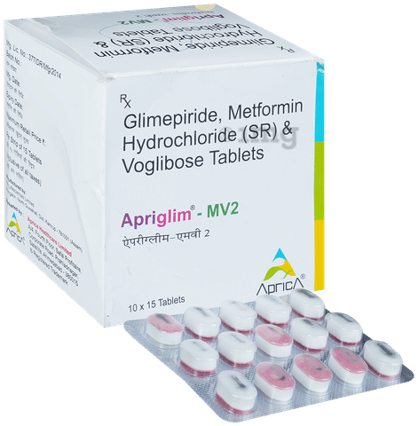Apriglim-MV 2 Tablet SR image