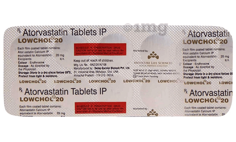 Lowchol 20 Tablet image