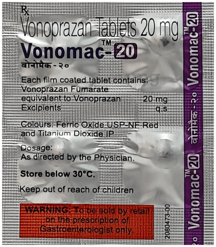 VOnomac 20mg Tablet image VOnomac 20mg Tablet image