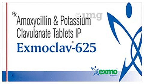 Exmoclav 625 Tablet image Exmoclav 625 Tablet image
