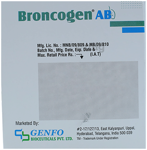 Broncogen AB Tablet image Broncogen AB Tablet image