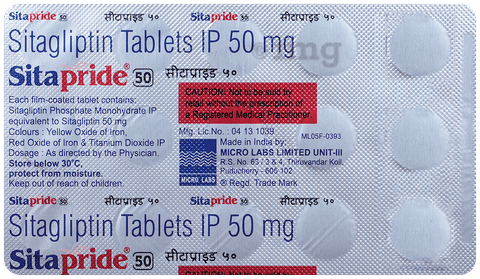 SitaPRIDE 50mg Tablet image