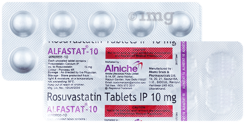 Alfastat 10mg Tablet image Alfastat 10mg Tablet image