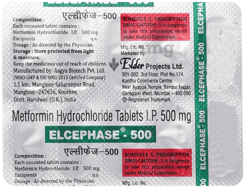 Elcephase 500mg Tablet