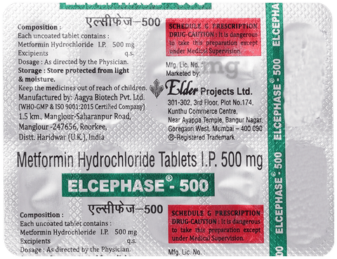 Elcephase 500mg Tablet image Elcephase 500mg Tablet image