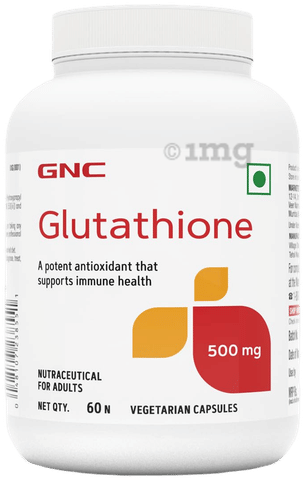 gnc l glutathione 50 mg GNC Glutathione 500mg Vegetarian Capsule: Buy bottle of 60.0 vegicaps at  𝗯𝗲𝘀𝘁 𝗽𝗿𝗶𝗰𝗲 in India