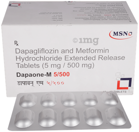 Dapaone-M 5mg/500mg Tablet