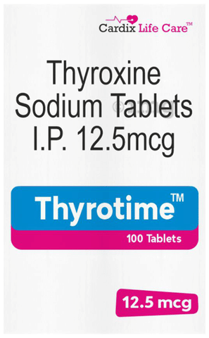 Thyrotime 12.5mcg Tablet image