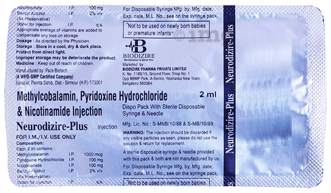 Neurodizire-Plus Injection image Neurodizire-Plus Injection image