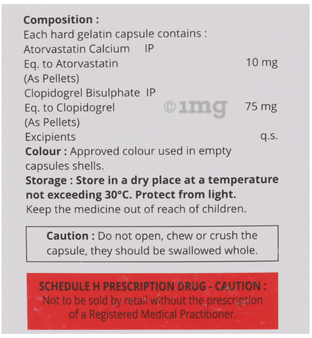 Atorvastat-CV 10 Capsule