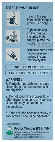Catact Eye Drop