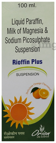 Rioffin Plus Oral Suspension Delicious Orange