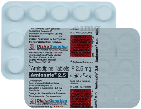 Amlosafe 2.5 Tablet image