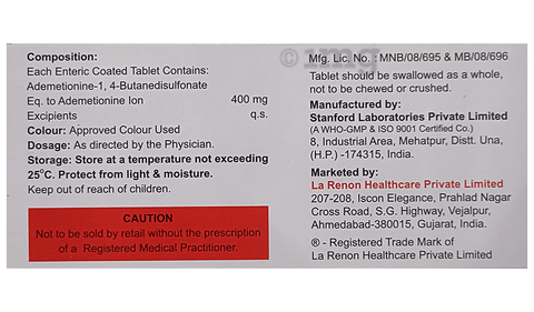 Cirrosam 400 Tablet image Cirrosam 400 Tablet image
