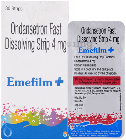Emefilm Orally Disintegrating Strip