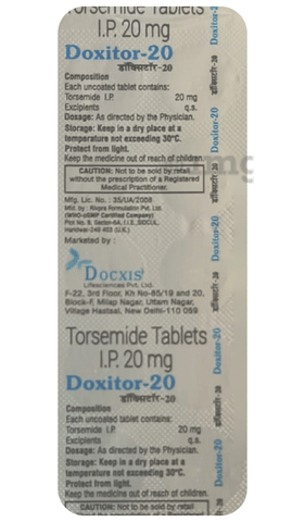 Doxitor 20 Tablet image