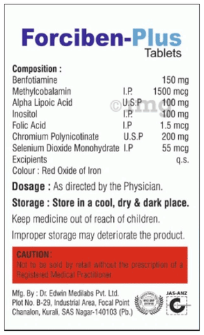 Forciben-Plus Tablet image