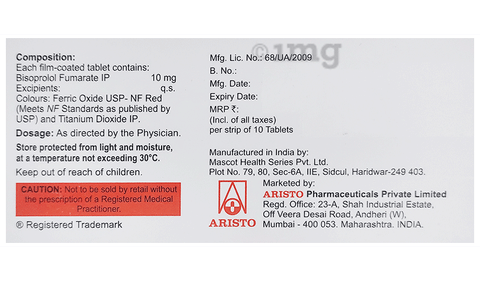 Cardibis 10 Tablet image Cardibis 10 Tablet image