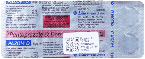 Pazom-D Tablet image