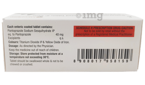 Pandot 40 Tablet image