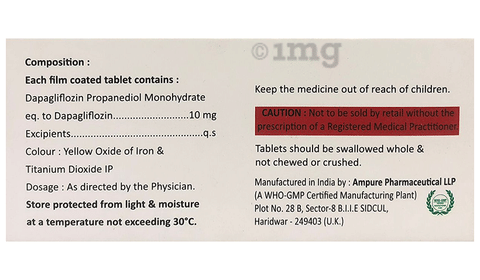 Dapure 10 Tablet image