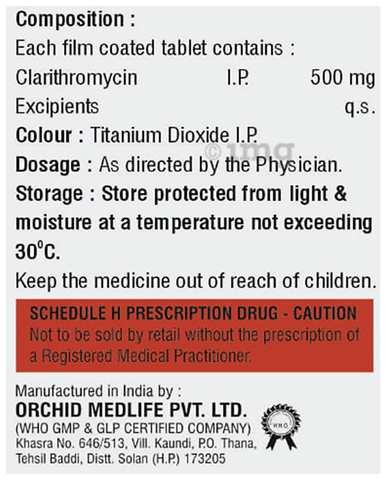 Clarvon 500 Tablet image Clarvon 500 Tablet image