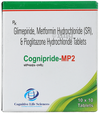 Cognipride MP 2mg/500mg/15mg Tablet SR