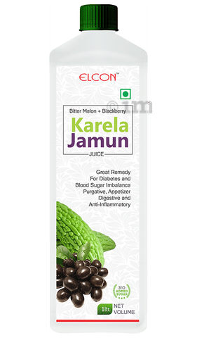 Elcon Karela Jamun Juice image