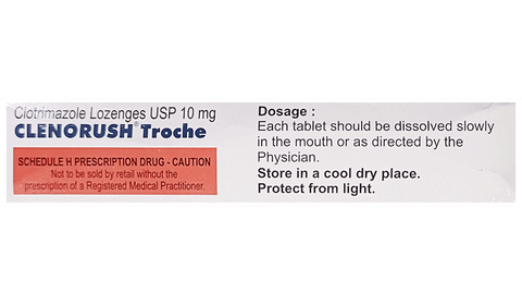 Clenorush Troche Lozenges image Clenorush Troche Lozenges image