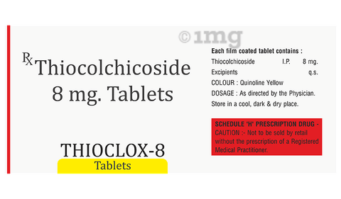 Thioclox 8 Tablet image Thioclox 8 Tablet image