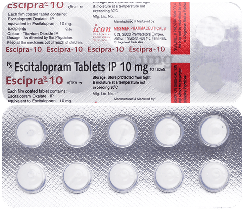 Escipra 10 Tablet