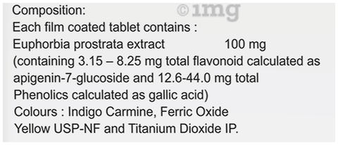 Pilorute EP 100mg Tablet image
