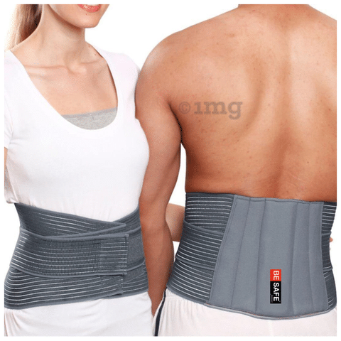 Be Safe Forever LS Support Waist Belt XXL Grey: Buy box of 1.0 Unit at best  price in India