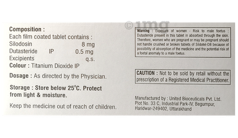 Sildotel-D8 Tablet image Sildotel-D8 Tablet image