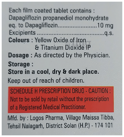 Daployd 10 Tablet image