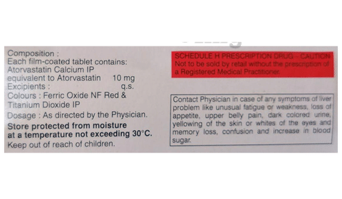 Atchol 10 Tablet image