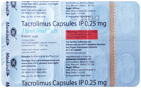 Pangraf 0.25 Capsule image