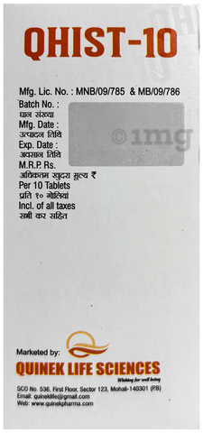 Qhist 10 Tablet CR image